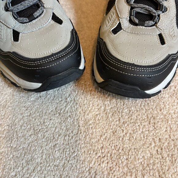 Skechers Sport Vigor Shoes Men's Size 11 Goodyear Black Gray 237145W - Picture 5 of 10